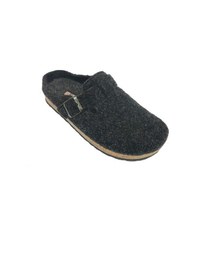 Resim Gezer 15376 Termal Kumaş Erkek Ev Terlik Antrasit 