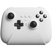 Resim 8bitdo Pro Controller Ultimate Bluetooth & 2.4g Beyaz Nintendo Sw 