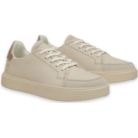 Resim Timberland Tb0a41jx-z Emerson Street Low Lace Up Sneaker Beyaz Kadın Spor Ayakkabı Beyaz 