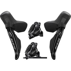 Resim SHIMANO 105 Di2 ST-R7170 Hidrolik Disk Ön&arka Vites Fren Seti 2X12V 
