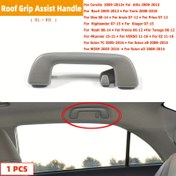 Resim ABS Otomatik Tavan Çekiş Tutma Kolu saç tokası RH/LH Sadece for TOYOTA Model Corolla Vios Kavrama Yardımcı Tutma Kolu (Arka) 74610-52030 Yedek 