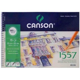 Resim Canson 1557 Resim Ve Çizim Blok 180 GR 25x35 15 YP Resim Defteri 