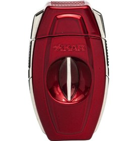 Resim Xikar Flip Dual Kırmızı S-v Puro Makası Kesici - Tr9308 