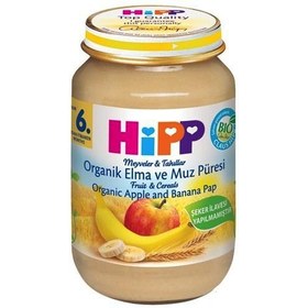 Resim Nessiworld p Organic Apple and Banana Puree 190 Gr 