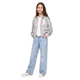 Resim GAP V-Frch Ft Çocuk Gri Günlük Stil Sweatshirt 746744000 
