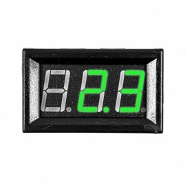 Resim Yüksek Hassasiyetli 0.56 Inç Iki Kablolu Dc Voltmetre, 3.5-30V Arası Ölçüm 