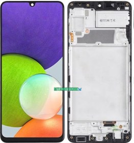 Resim Samsung Galaxy A22 4G SM-A225F Lcd Ekran Dokunmatik Çıtalı 