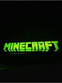 Resim HALL BREATHE Yeşil Minecraft Led ışık kutusu masa lambası, şık ve güzel aydınlatma seçeneği 
