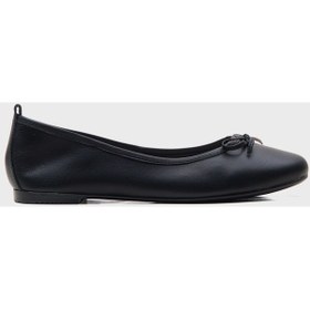 Resim Luvishoes Cilt Kadın Babet Siyah 