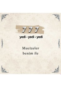 Resim 777 Mucizeler Sayı Sekansı Anahtarlık M4 