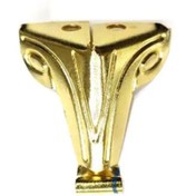 Resim Skygo Moda Sac Sandık Ayağı, Kutu Ayak 2,5 cm - Sarı, 100 Adet 