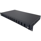 Resim cabex - 12 Port 1u 19" Sc Fiber Optik Patch Panel 