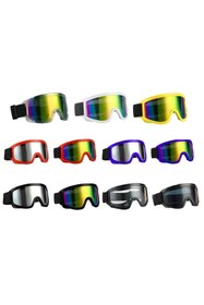 Resim FORMULA X Renkli Lensli Outdoor Kar Kış Kayak Gözlüğü Unisex Kış Gözlüğü Sarı Çerçeve 