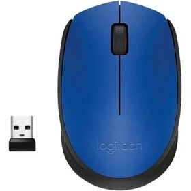 Resim Logitech M171 Kablosuz USB Mavi Mouse 