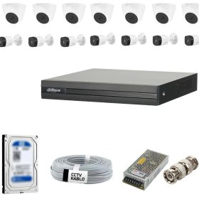 Resim Dahua 4 Tb HDD 16 Kameralı Güvenlik Kamera Seti 