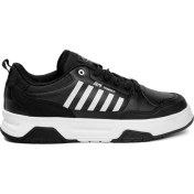 Resim M.p 242-2060MR Erkek Yürüyüş Ayakkabısı Siyah - Beyaz 