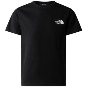 Resim The North Face Teen Sımple Dome Regular Ss Tee Genç Tişört Nf0a87t4jk31 Siyah 