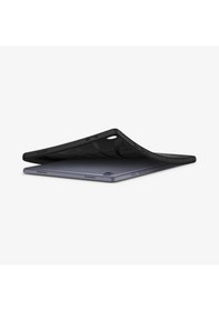 Resim Spigen Galaxy Tab A7 İle Uyumlu Kılıf Rugged Armor Black 