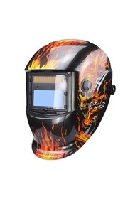 Resim Springsun Otomatik Kararan Güneş Enerjili Kaynak Maskesi - Geniş Görüş Alanlı, Yüksek Koruma, Arc Işığına Duyarlı 