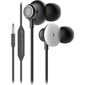 Resim Snopy SN-X03 Arcus Mobil Telefon Uyumlu Gri Kulak Içi Mikrofonlu Kulaklık 