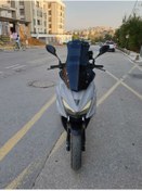 Resim MOTOCAM Motolüks Mtx 125 Ön Cam 2022 2024 Model 65cm Siyah Renkli 4mm ORTA BOYLU CAM 