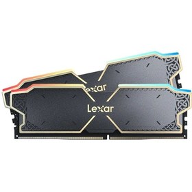 Resim Lexar LD5U16G60C38BG-RGD Thor RGB 32GB (2x16GB) DDR5 6000 MHz CL38 Ram 