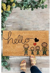 Resim Forma, Aile, Kapı Önü Paspası, Dekoratif, Dijital Baskı 