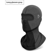 Resim Reedark Motosiklet Yazlık Güneş Koruyucu Buz İpi Çorapı, Ter Emici Nane Desenli, Gözlük Delikli, Tüm Büyüklükler, Gri Uzun Tip Diğer 