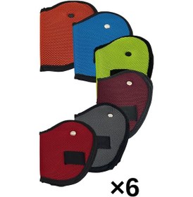 Resim 6 Adet Çocuk Emniyet Kemeri Düzenleyici Çok Renkli Araç İçi Güvenlik Ve Konfor Aksesuarı 