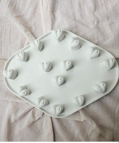 Resim Taşlı Nişan Tepsisi Yüzüklük, Kalp Figürlü, Lavanta Kokulu Dekoratif Tepsi 30x23 Renkli 