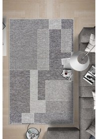 Resim West Home Makinede Yıkanabilir Kaymaz Taban Leke Tutmaz Salon Halısı Mutfak Halısı Ve Yatak Odası Halısı Wh 593 Grey 