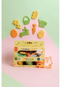 Resim Childgen Doğal Oyun Hamuru Mini Premium Spring Set Çok Renkli 