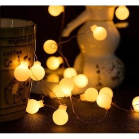 Resim Beyaz Top Led Gün Işığı Pilli 2 Kademeli Diğer 