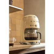 Resim Smeg DCF01CREU Krem Filtre Kahve Makinesi 