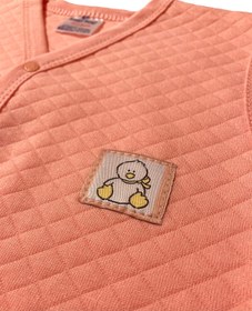 Resim SHOP FOR ALL Pudra Pembe Kapitone Çıtçıtlı Pamuk Bebek Yelek 
