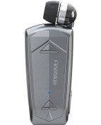 Resim Teltree Fineblue F520 Bluetooth 5.3 Tek Kulaklık, Şişme Kollü Yaka Klipsi, El Çevirme Konuşma, 10 Saat Konuşma Süresi, Gri Fineblue F520bt 