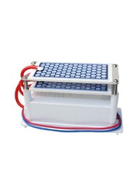 Resim Taşınabilir Seramik Ozon Jeneratörü İki Yapraklı Hava Temizleme Cihazı Sterilizasyon Aktif Oksijen Arıtma Cihazı 220v 10g 