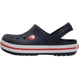 Resim Crocs Crocband Clog T 207005-485 Lacivert Erkek Çocuk Terlik Düz Topuk ve Dayanıklı Malzeme 