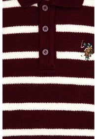 Resim U.S. Polo Assn. U.s. Polo Assn. Erkek Çocuk Bordo Kazak /triko 50315627-vr014 