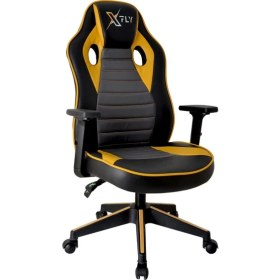 Resim XFly Oyuncu Koltuğu Sarı Renkli Ergonomik Tasarım ve Yüksek Yoğunluklu Sünger ile Konforlu Destek 
