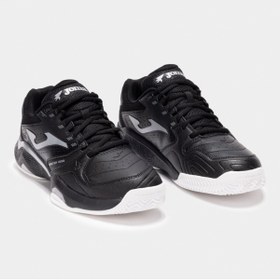 Resim Joma Master Erkek Siyah Toprak Kort Tenis Ayakkabısı TM100S2501C 