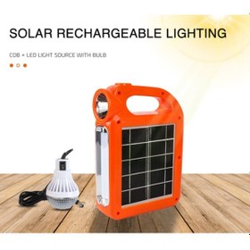 Resim Gaman Çok Fonksiyonlu Güneş Enerjili Taşınabilir 3 Kademeli Işıldak Fener Turuncu 