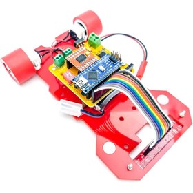 Resim Robiduck Çizgi Izleyen Robot Kiti (montajlı) 