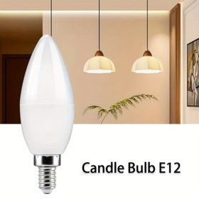 Resim PIBAOGU 9W E12 LED Mum Ampul - AC85-265V Sabit Kablolu, Sıcak/Soğuk Beyaz, Dayanıklı Plastik, Modern Tasarım, Yatak Odası, Mutfak, Ev Dekoru, Yatak Odası Aydınlatması | Dekoratif Aydınlatma | Dayanıklı Plastik Ampul, Modern Lamba,Şık Işık,Güvenilir Işık,Kablolu Işık 