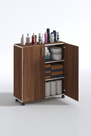 Resim Kenzlife mutfak dolabı rabia 088*070*032 cvz kapaklı tekerlekli banyo evrak ofis kitaplık ayakkabılık kiler 
