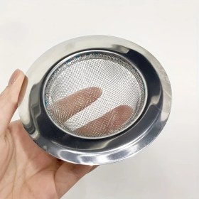 Resim Chuangyinshop 1 Adet Paslanmaz Çelik Lavabo Filtresi - Mutfak İçin Tıkanma Önleyici Dayanıklı Süzgeç 