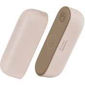 Resim Jf308 2'si 1 Arada Bölünebilir Mini Taşınabilir Kış Elektrikli El Isıtıcı Güç Bankası - Pembe 