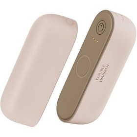 Resim Jf308 2'si 1 Arada Bölünebilir Mini Taşınabilir Kış Elektrikli El Isıtıcı Güç Bankası - Pembe 