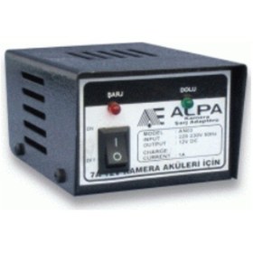 Resim Alpa 12Volt 1Amper Akü Şarj Adaptörü / 452526705 