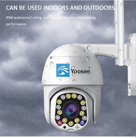 Resim Yoosee Hareketli Dış Ortam Kablosuz Ip Kamera 